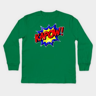 Comic Books Lover Kids Long Sleeve T-Shirt